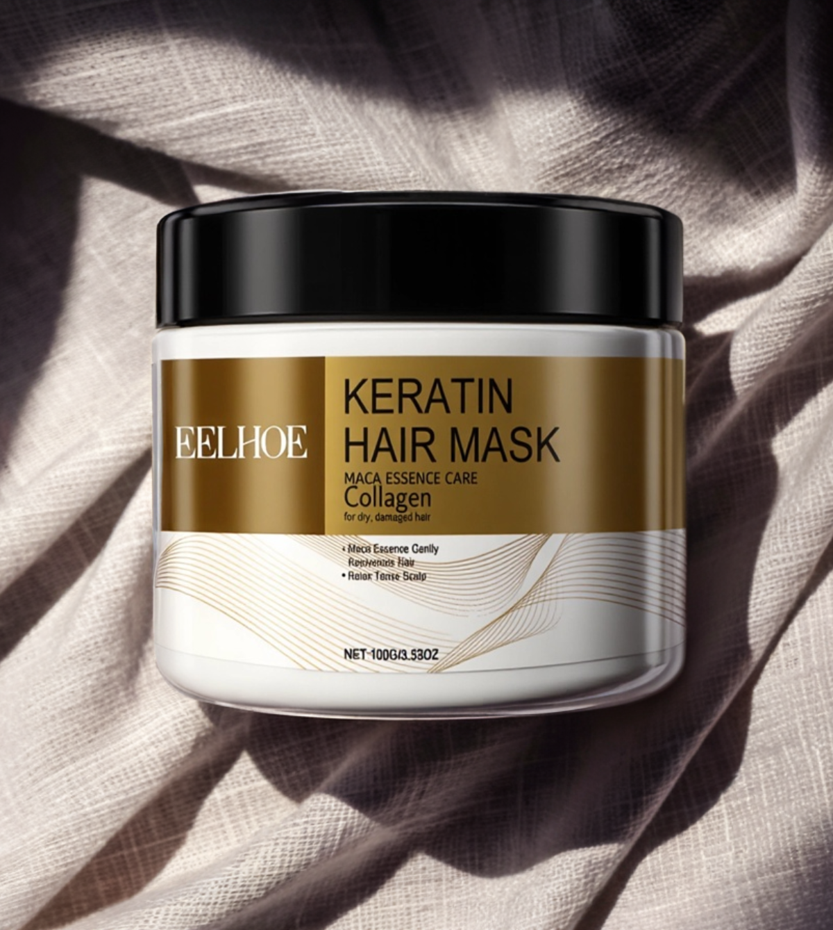 Masque Cheveux Collagène & Argan – 100ml